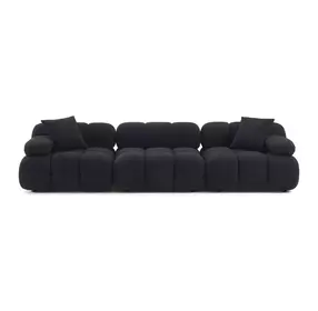 Calliope Black Modular Living Room Set