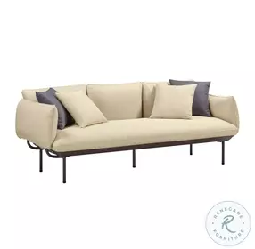 Katti Beige Outdoor Conversation Set