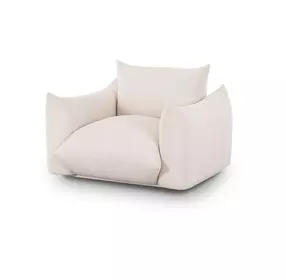 Saint Tropez Cream Performance Boucle Outdoor Arm Chair