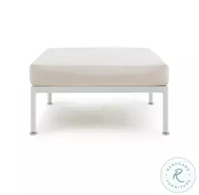 Dunes Cream Outdoor Ottoman