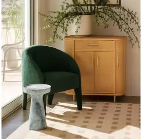 Tarot Natural 4 Door Bar Cabinet