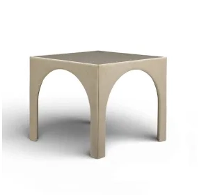 Tomlin Tan Performance Fabric 35" Square Game Table