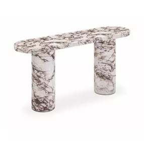 Darcy Breccia Outdoor Oval Capraia Console Table