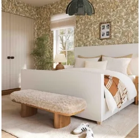 Ollie Natural 57" Large Bench