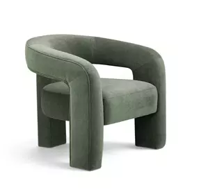 Malone Green Performance Chenille Upholstered Accent Chair