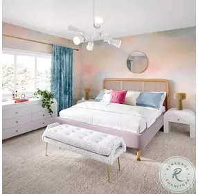 Hump White 6 Drawer Dresser