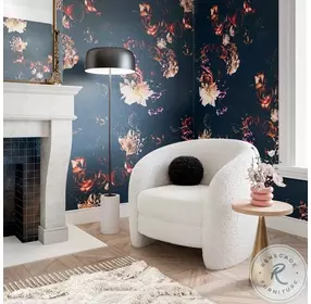 New Zealand Black Sheepskin 16" Round Pillow