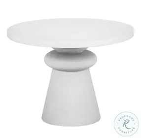 Lupita White 42" Dinette Set