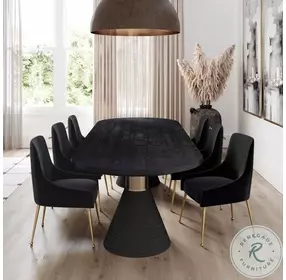 Rishi Black Rope Dining Table