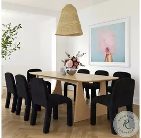 Cybill Natural Ash Dining Table