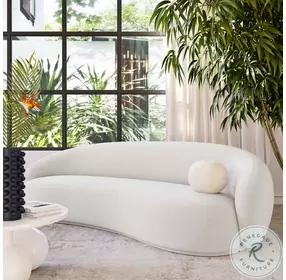 Kendall Cream Velvet Sofa