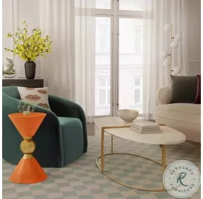 Balhi Orange Side Table