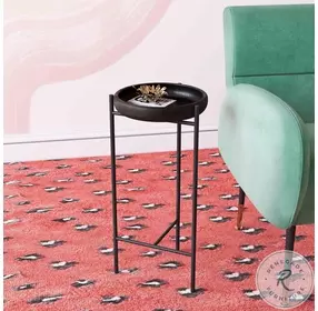 Samara Black Side Table