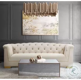 Lana Mirrored Coffee Table by Inspire Me Home Decor