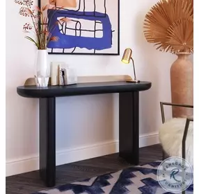Braden Black Desk/Console Table