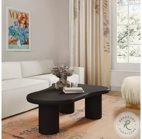 Gotham Onyx Black Coffee Table