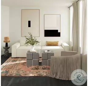 Shag Me Grey Vegan Leather Swivel Chair