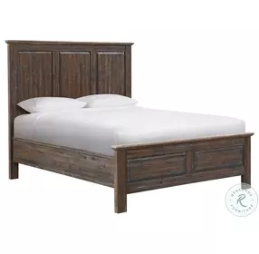 Transitions Driftwood And Sable Panel Bedroom Set