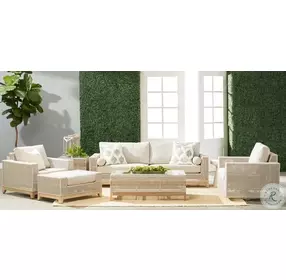 Tropez Pumice Performance Fabric Outdoor Chair