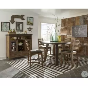 Taos 55" Round Gathering Dining Table