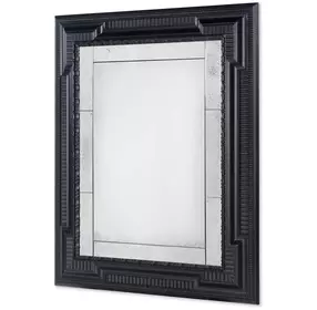 Tara Shaw Noir Rectangular Sainte Martin Wall Mirror
