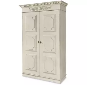 Tara Shaw Aged Cream 2 Door Fountainebleau Wardrobe