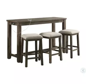 Stanford Gray Multipurpose Bar Set