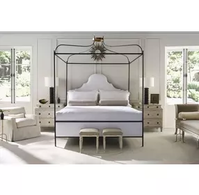 Tara Shaw Swedish Scraped Bone 3 Drawer Alexandre I Nightstand