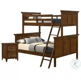 San Mateo Youth Tuscan Twin Over Full Bunk Bed