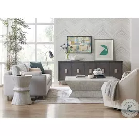 Korena Gray Wood Accent Table