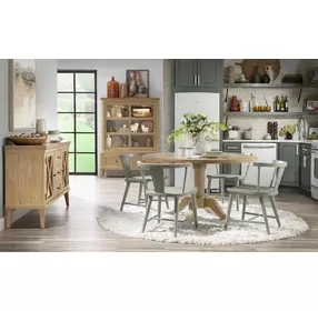 XXXs and OOOs Amber 54" Round Dining Table
