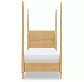 Todays Traditions Natural Hickory Youth Poster Bedroom Set