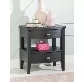 Todays Traditions Blacksmith 2 Drawer Nightstand with USB Charging