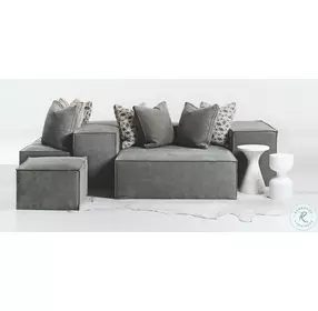 Isabelle White Marble Drink Table