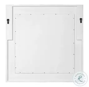 Modern Farmhouse Rustic Oak Square Mirror