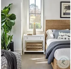 Modern Farmhouse Rylie Rustic Oak Nightstand