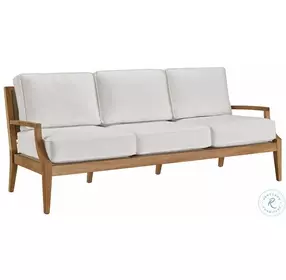Bayhaven Canvas Natural Outdoor Sofa