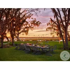 Coastal Living Del Mar Brindle Wicker Outdoor Dining Chair