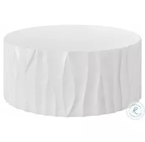 Coastal Living Geneva Abaco White Outdoor Round Occasional Table Set