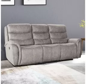 Kamari Gray Dual Reclining 91" Sofa
