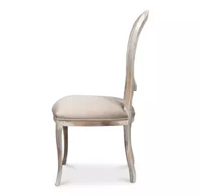 U093 06TG Gray Performance Fabric Upholstered Side Chair Set of 2