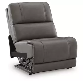 5Z Pendley Anchor Leather Power Armless Recliner