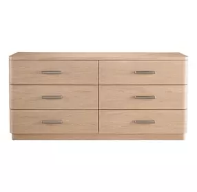 Voyage Tech Oak 6 Drawer Dresser