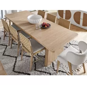Voyage Tech Oak Extendable Dining Room Set