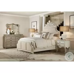 Sanctuary 2 Creamy White Coco En Blanc Nightstand