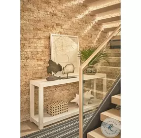 Weekender White Sand Hermosa Console Table