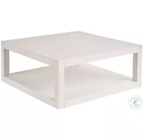 Belleza White Sand Square Occasional Table Set