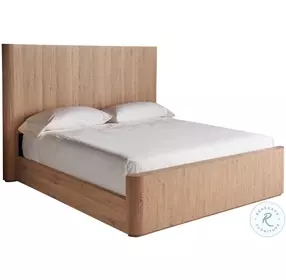 Walker Natural Oak Low Profile Bedroom Set