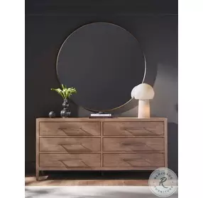 Cove Gray Oak 6 Drawer Dresser