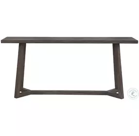 Muse Washed Charcoal Console Table